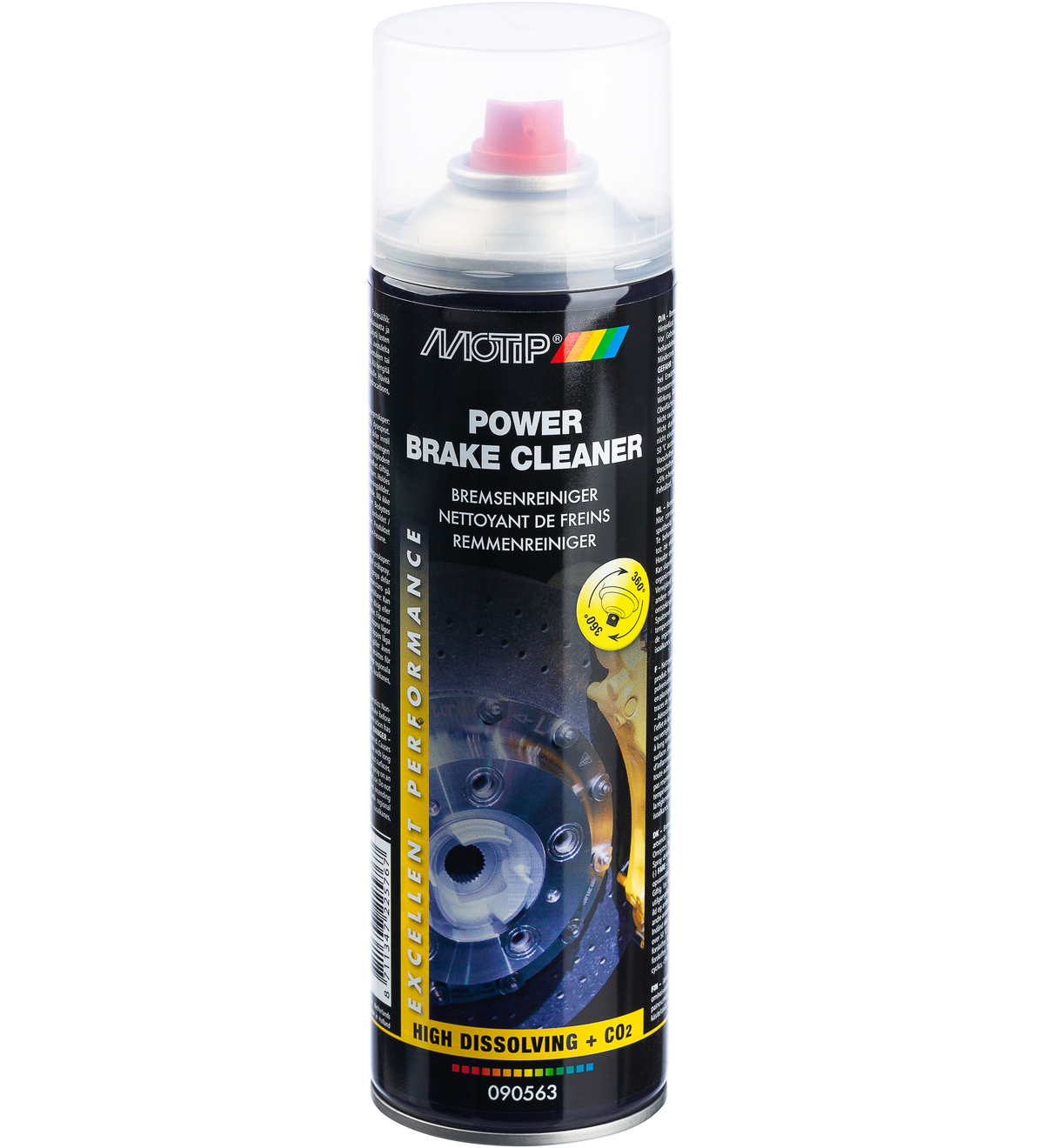Biltvättmedel Motip POWER BRAKE CLEANER; 500 ml