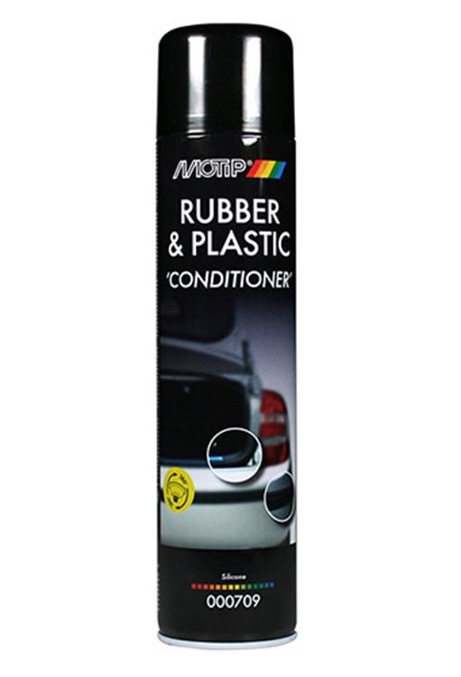 Tvättmedel för plast Motip RUBBER & PLASTIC CONDITIONER; 600 ml