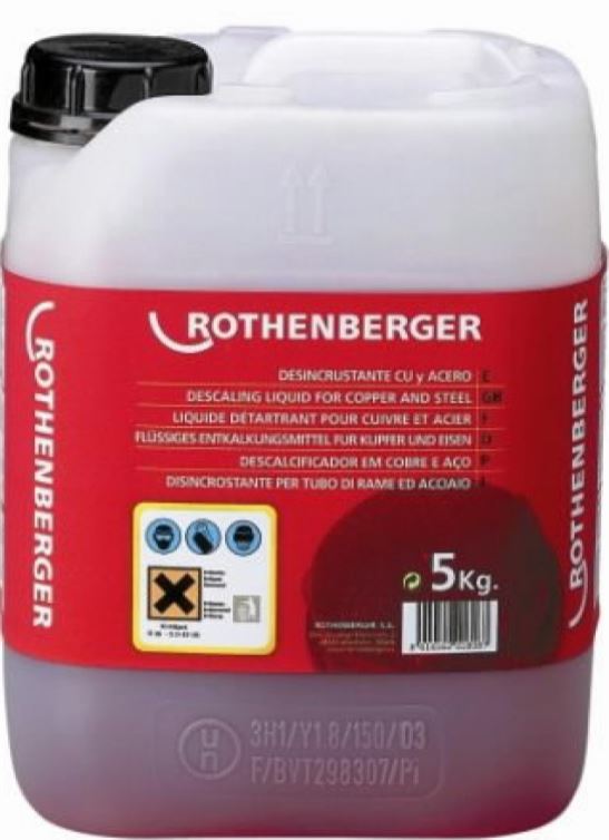 Avkalkningsmedel Rothenberger ROCAL Plus; 5 l