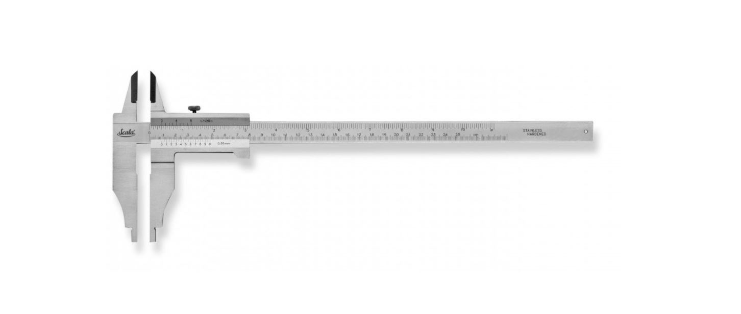 Skjutmått Scala 320; 250x0,05 mm