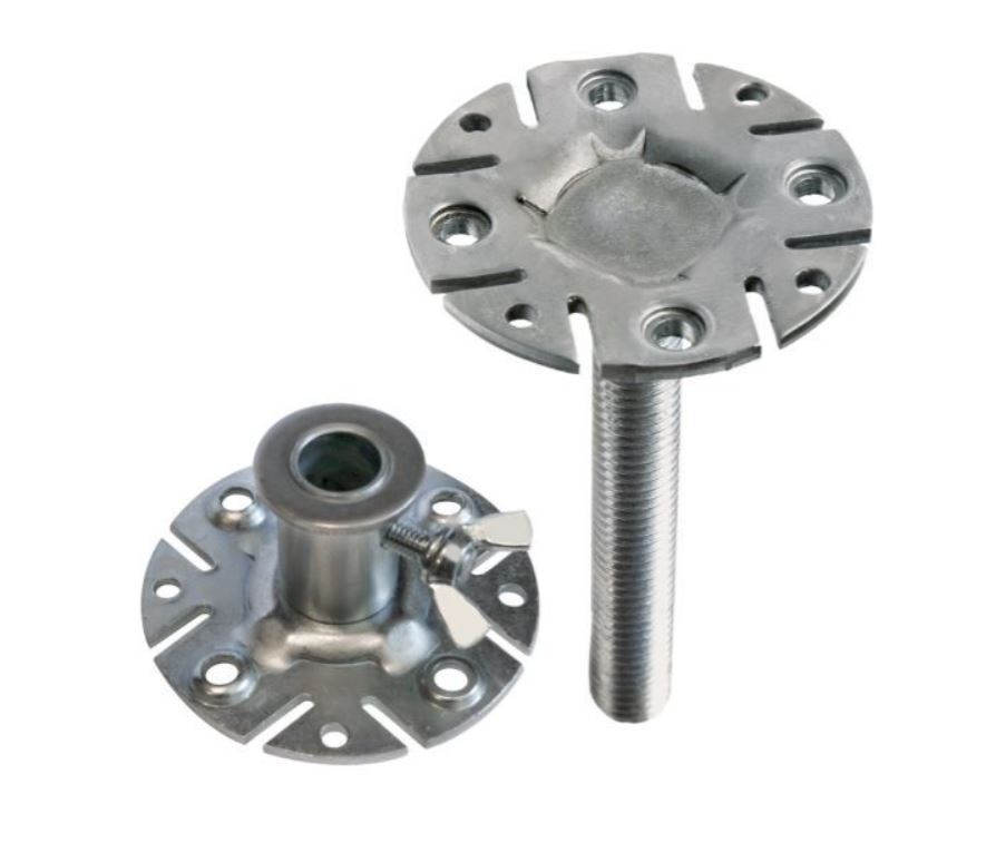 Höjningsfötter Piher Multi-Prop; 75 mm; 2 st.