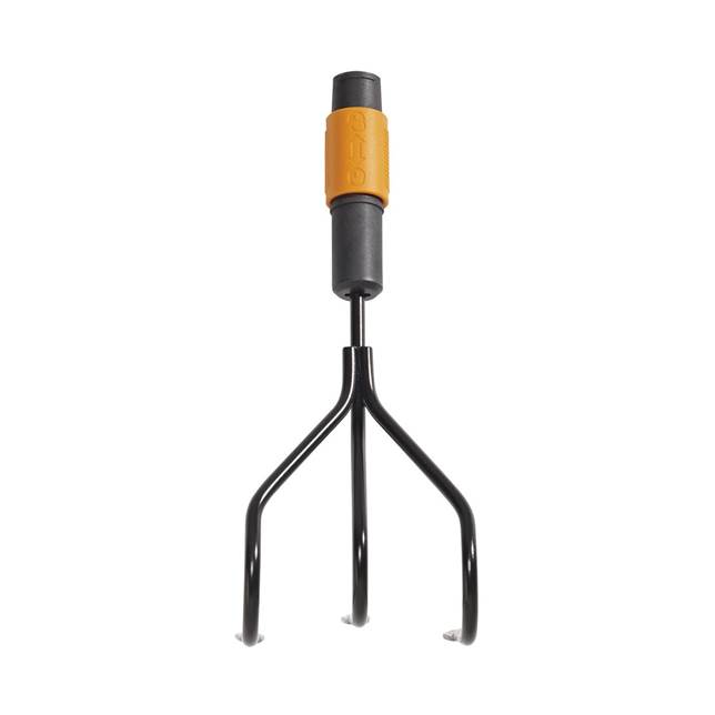 Kultivator med 3 klor Fiskars QuikFit 136511; 305 mm