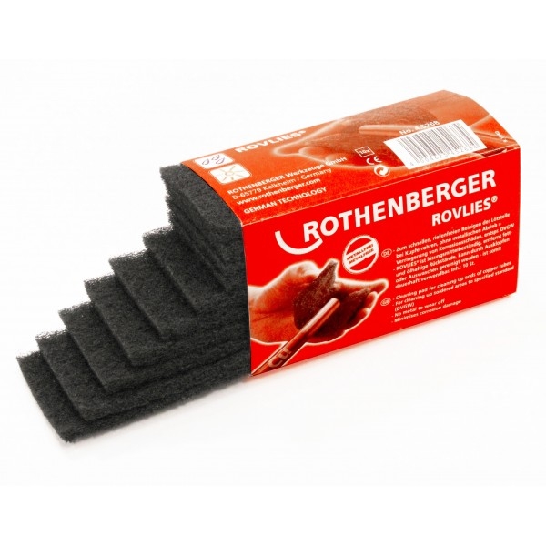 Kopparrengöringsdukar Rothenberger ROVLIES; 10 st.