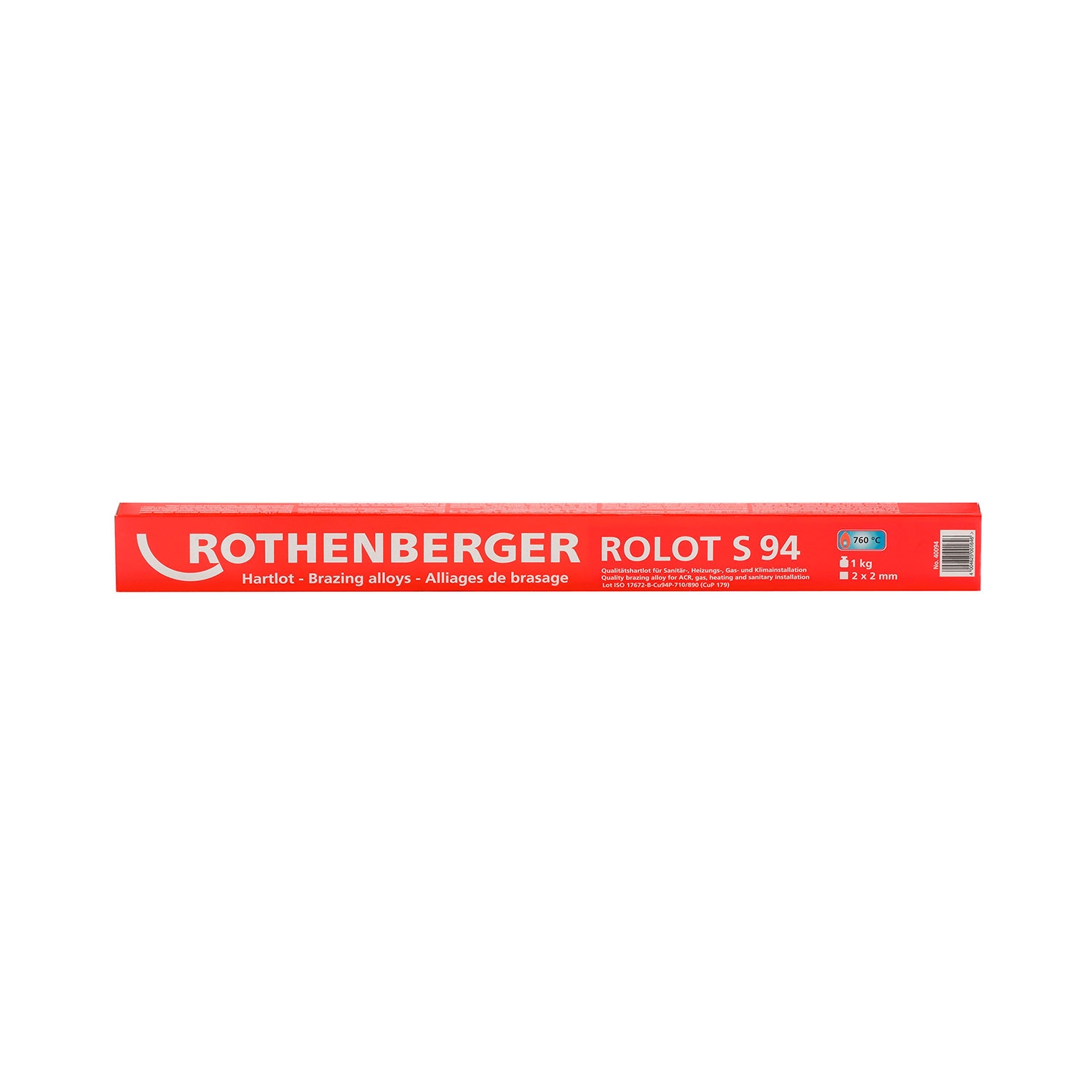 Lödmetall Rothenberger ROLOT S 94; 2x2x500 mm