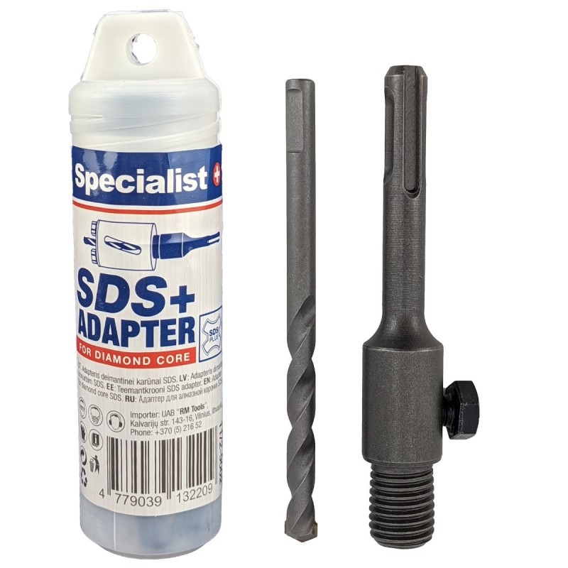Adapter för hålsåg Specialist 11/2-9002; SDS; M16