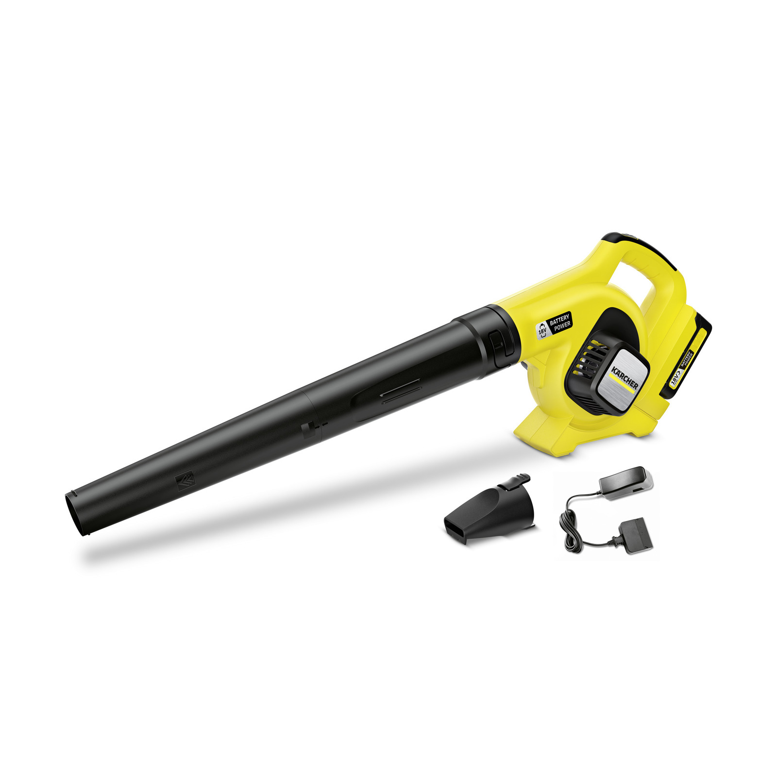 Batteridriven lövblås Karcher LBL 2; 18 V; 1x2,5 Ah batt.