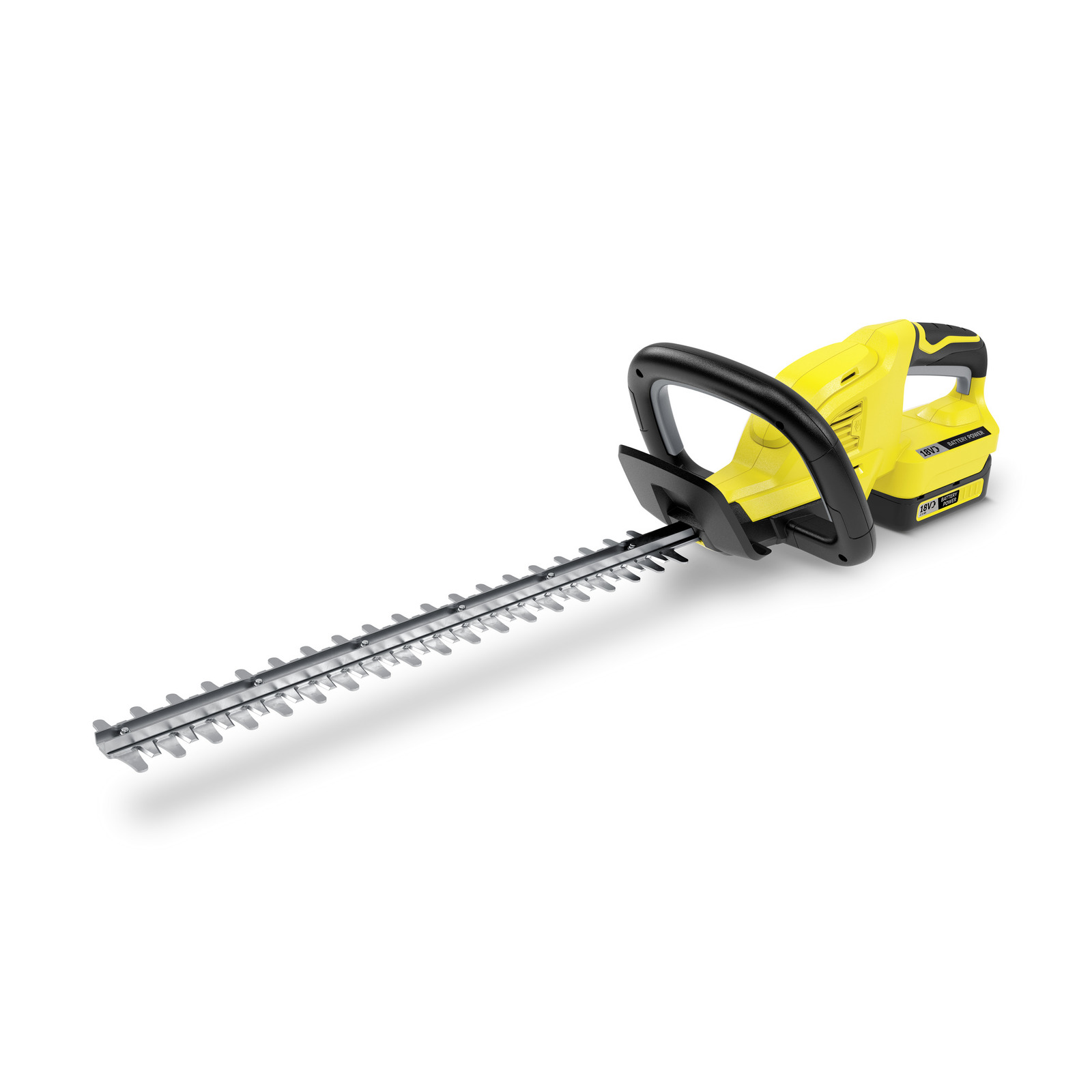 Busksax Karcher HGE 18-45; 18 V; 1x2,5 Ah; 45 cm svärd; sladdlös