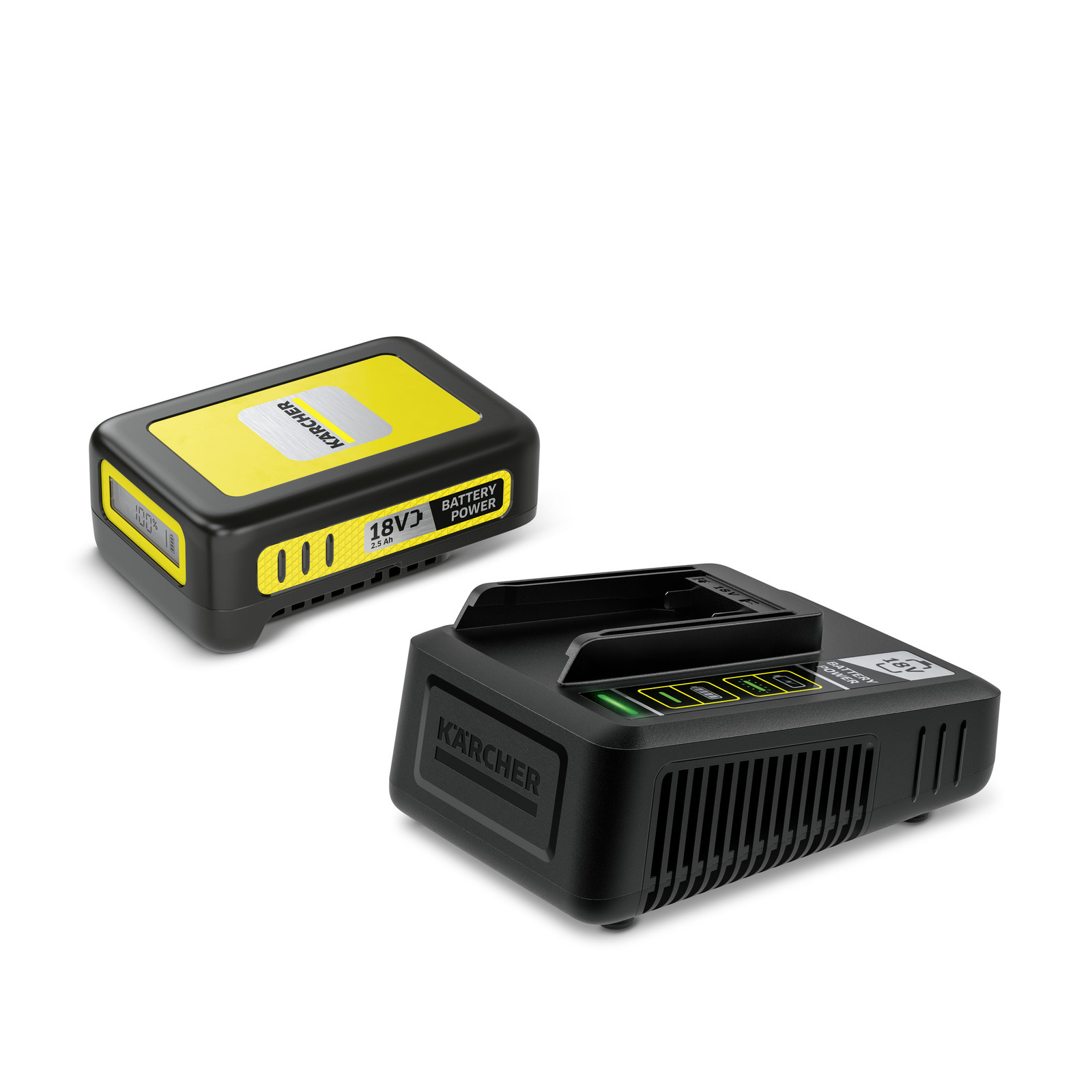 Batteri Karcher Power 18 V; 2,5 Ah + Snabbladdarkraft Power