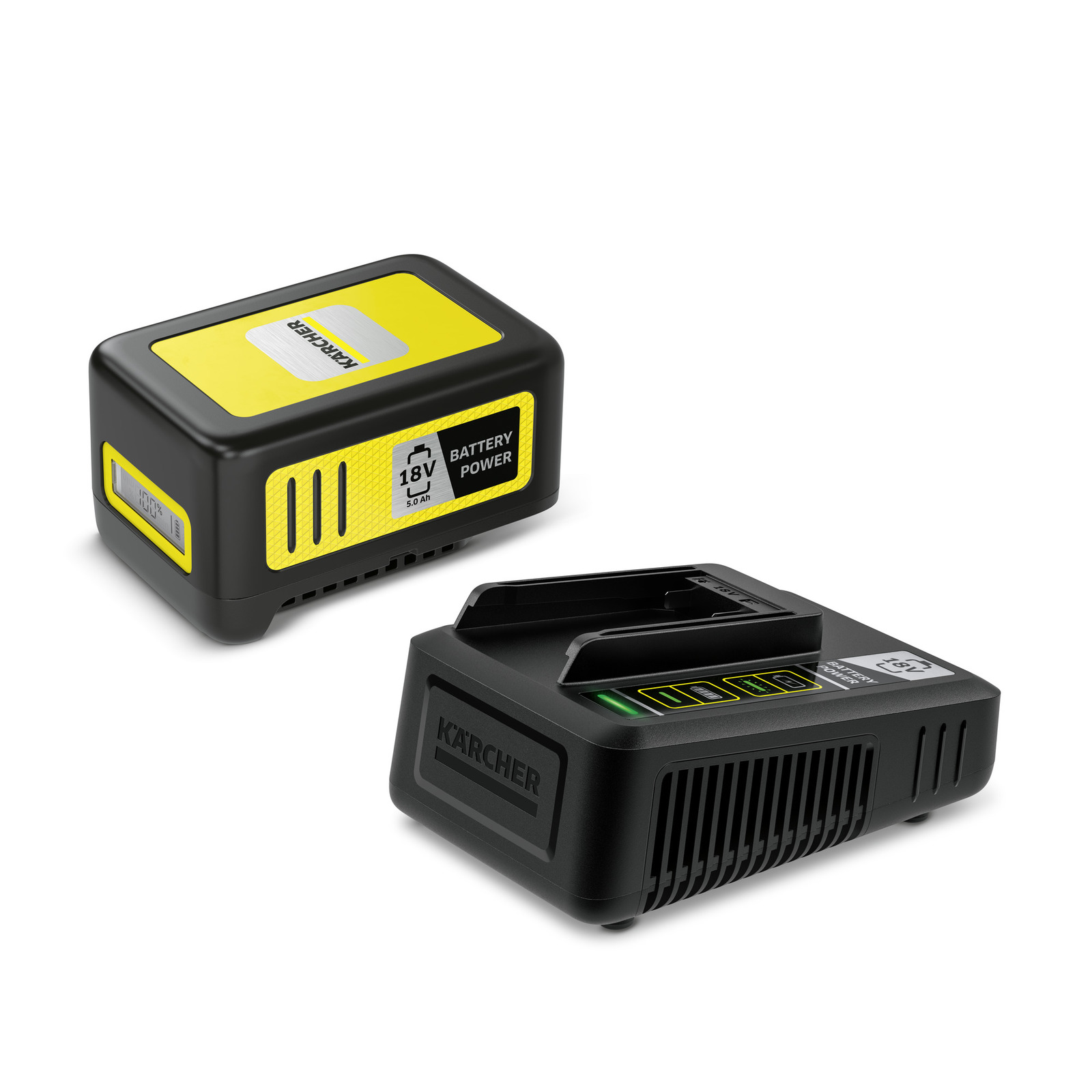 Batteri Karcher Power 18 V; 5,0 Ah + Snabbladdarkraft Power