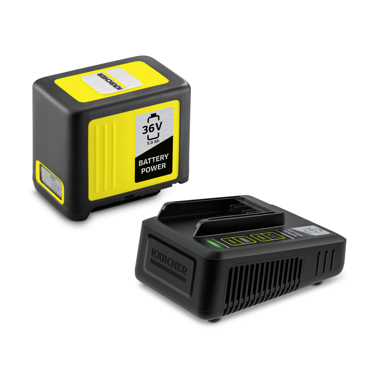 Batteri Karcher Power 36 V; 5,0 Ah + Snabbladdarkraft Power