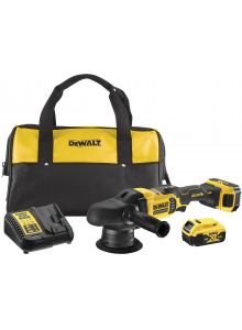 Polermaskin DeWalt DCM848P2-QW; 18 V; 2x5,0 Ah batt.