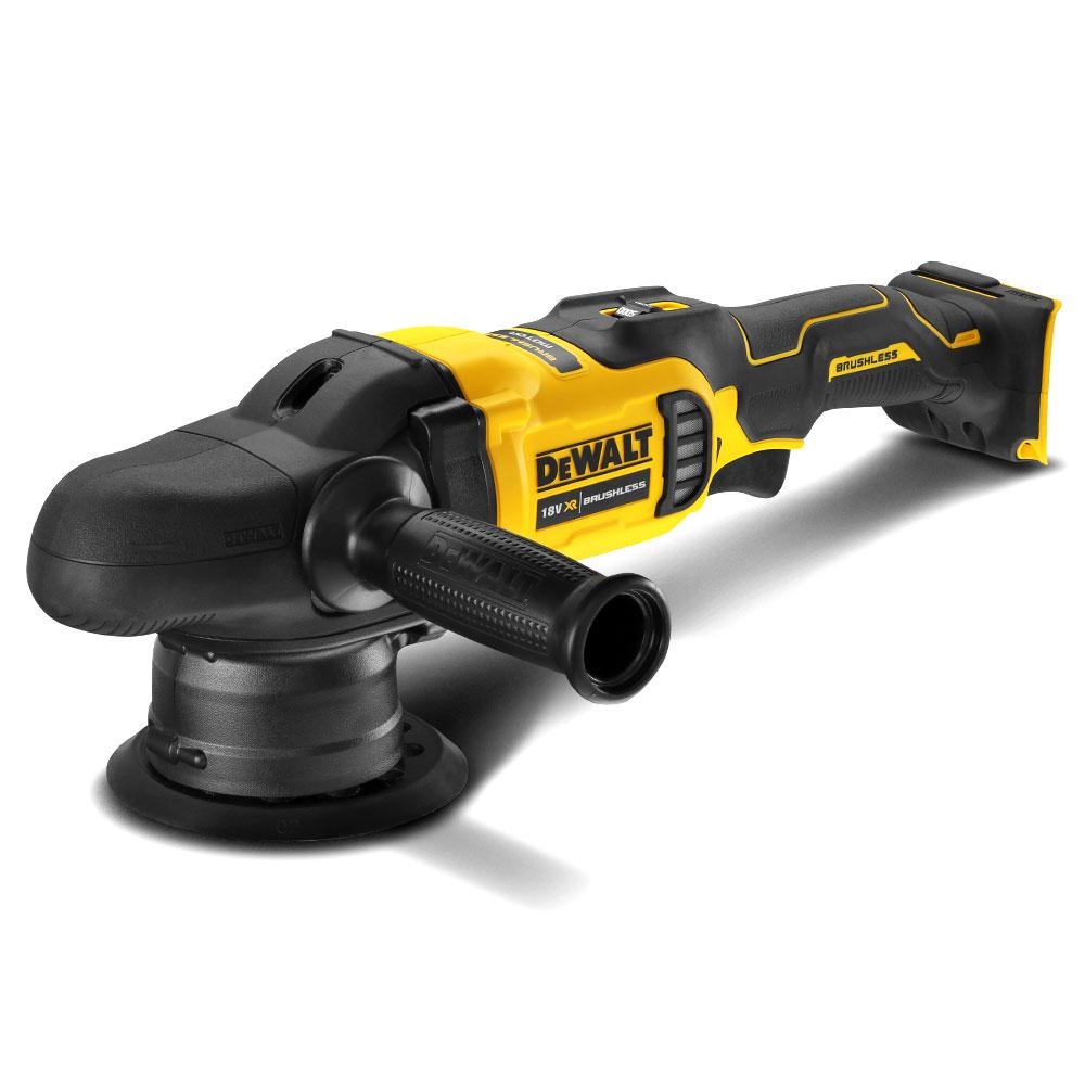 Polermaskin DeWalt DCM848N-XJ; 18 V (utan batteri och laddare)