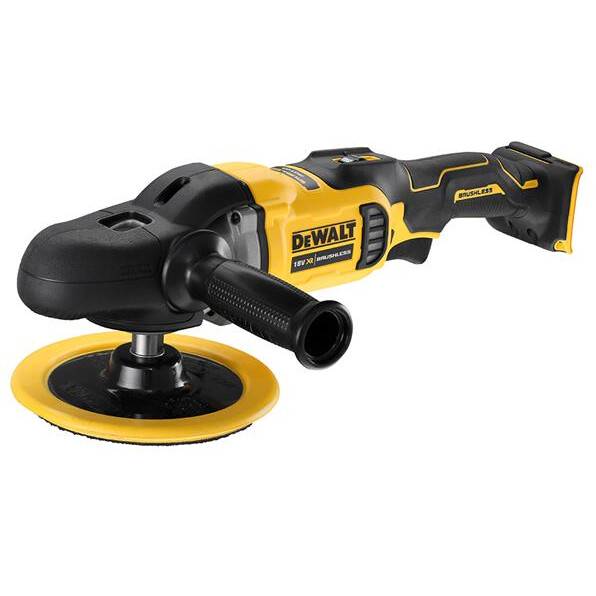 Polermaskin DeWalt DCM849N-XJ; 18 V (utan batteri och laddare)