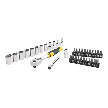 Hylsnyckelsats Stanley STMT82672-0; 1/4; 37 st.