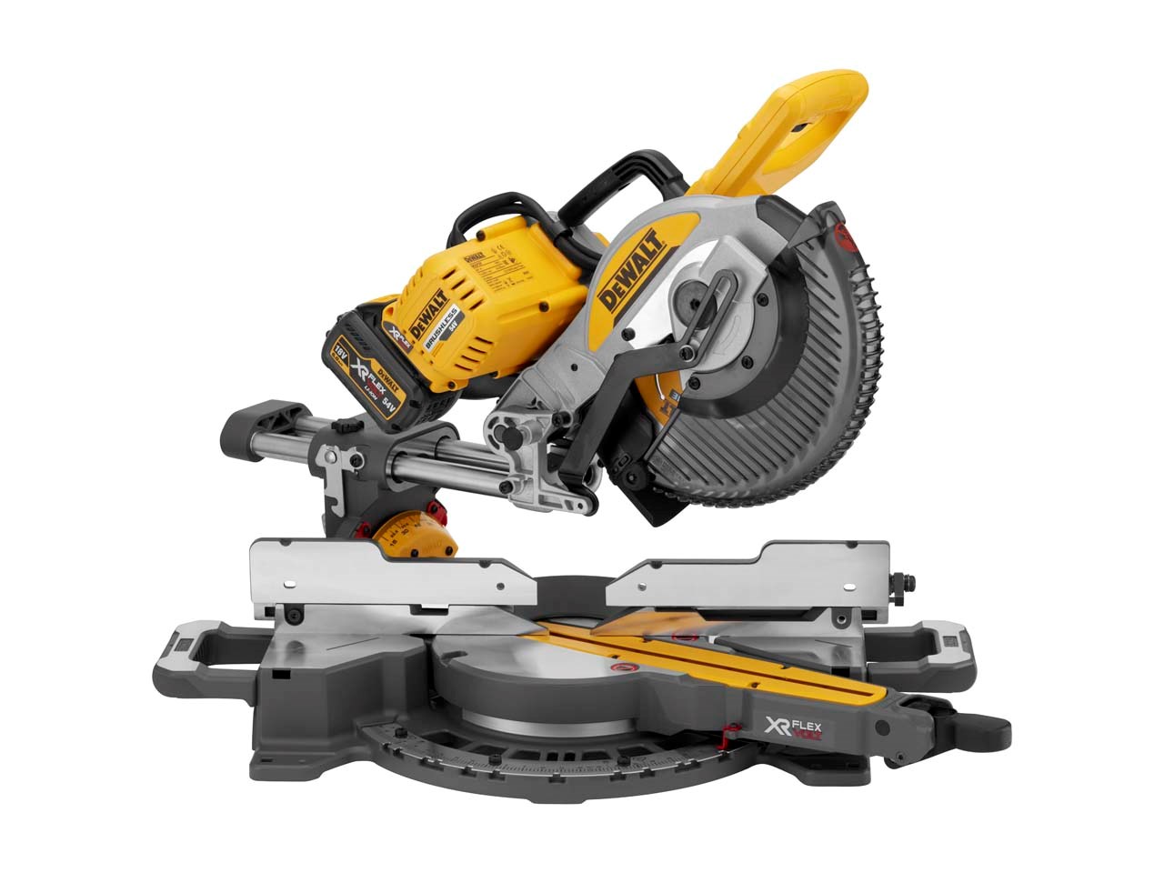Kap-och geringssåg DeWalt DCS727T2-QW; 54 V; 2x6,0 Ah batt.