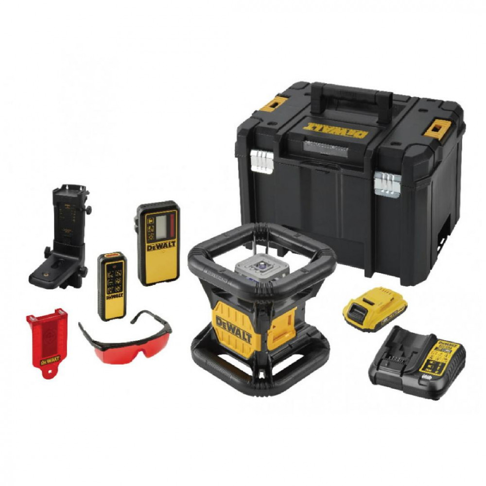 Rotationslaser DeWalt DCE079D1R-QW; 18 V; 1x2,0 Ah batt.