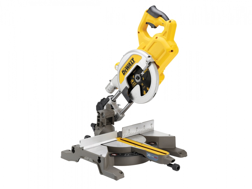 Kap-och geringssåg DeWalt DCS777N-XJ; 54 V (utan batteri och laddare)