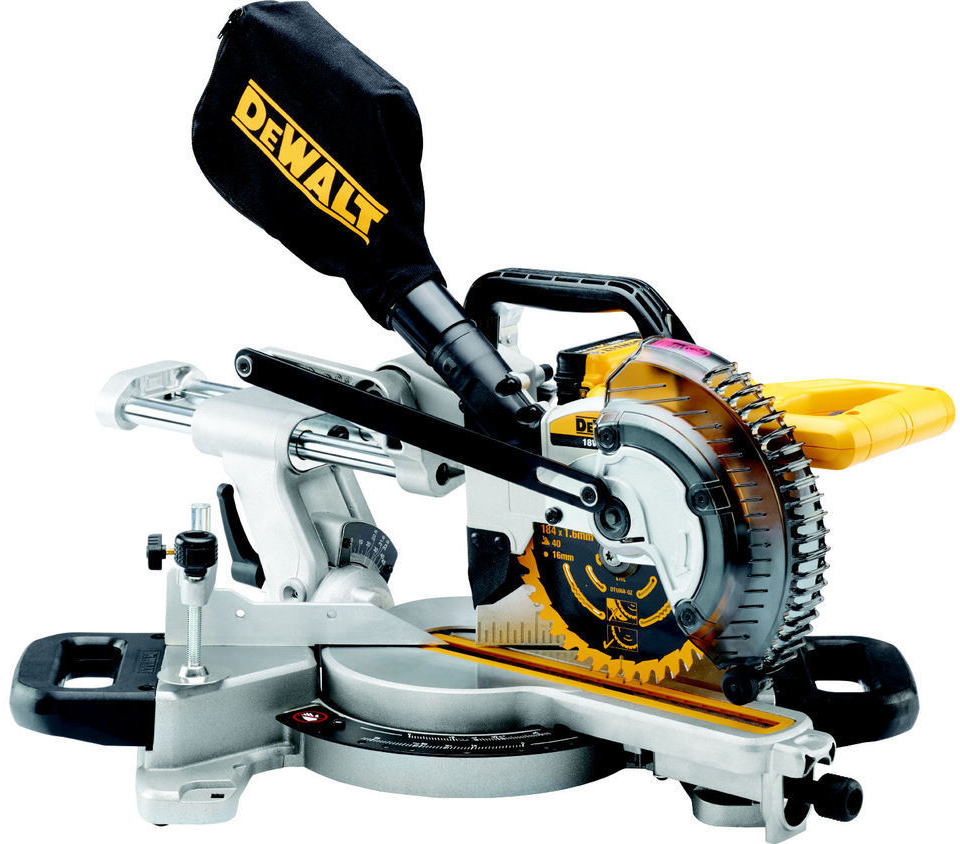 Kap-och geringssåg DeWalt DCS365N-XJ; 18 V (utan batteri och laddare)