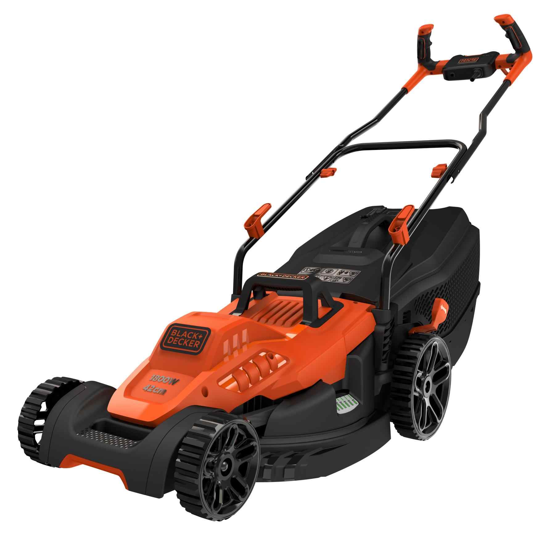 Gräsklippare Black & Decker BEMW481BH-QS; 1800 W; elektrisk