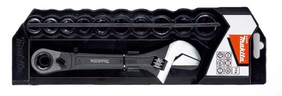 Hylsbitssats Makita B-65458; 11 st.