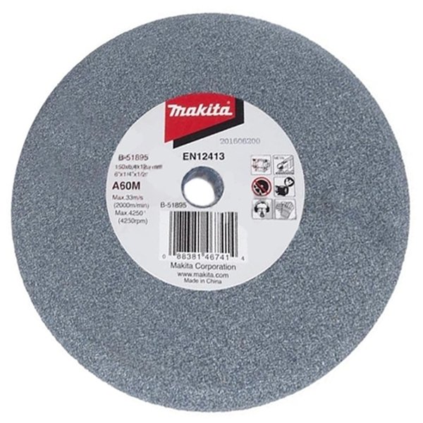 Vässningsskiva Makita B-51895; 150x6,4x12,7 mm
