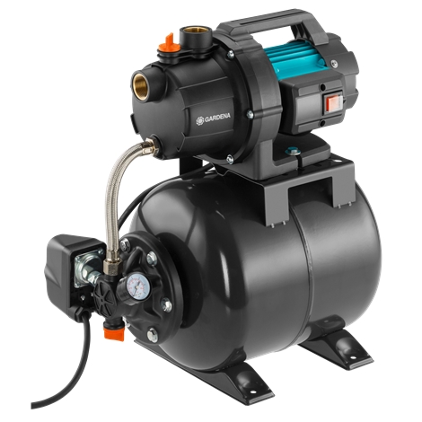 Hydroforpump Gardena 3000/4 + Vattenflaska till diamantvåtborr