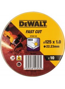 Kapskiva DeWalt DT3507-QZ; 125x1mm; 10 st.