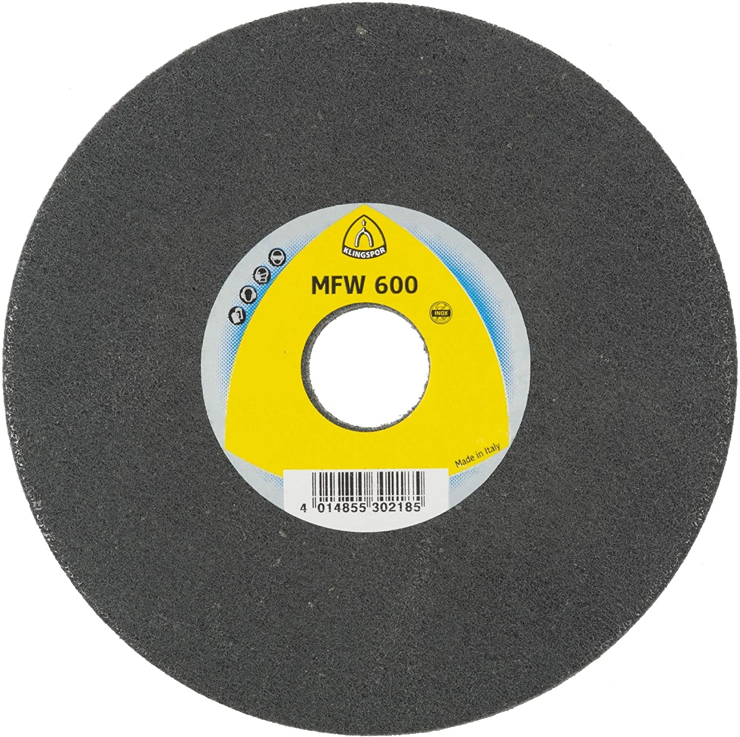 Slipskiva Klingspor MFW 600 FI; 150x3x25,4 mm; 10 st.