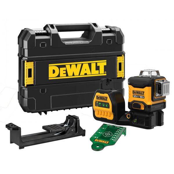 Korslinjelaser DeWalt DCE089NG18; grön