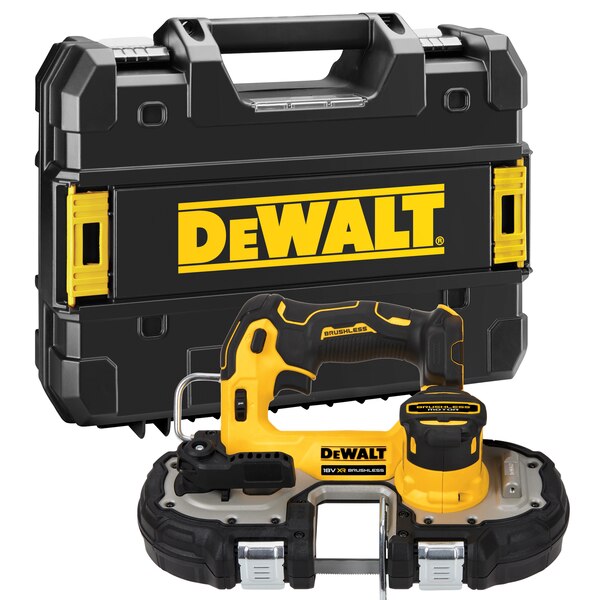 Bandsåg DeWalt DCS377NT; 18 V (utan batteri och laddare)