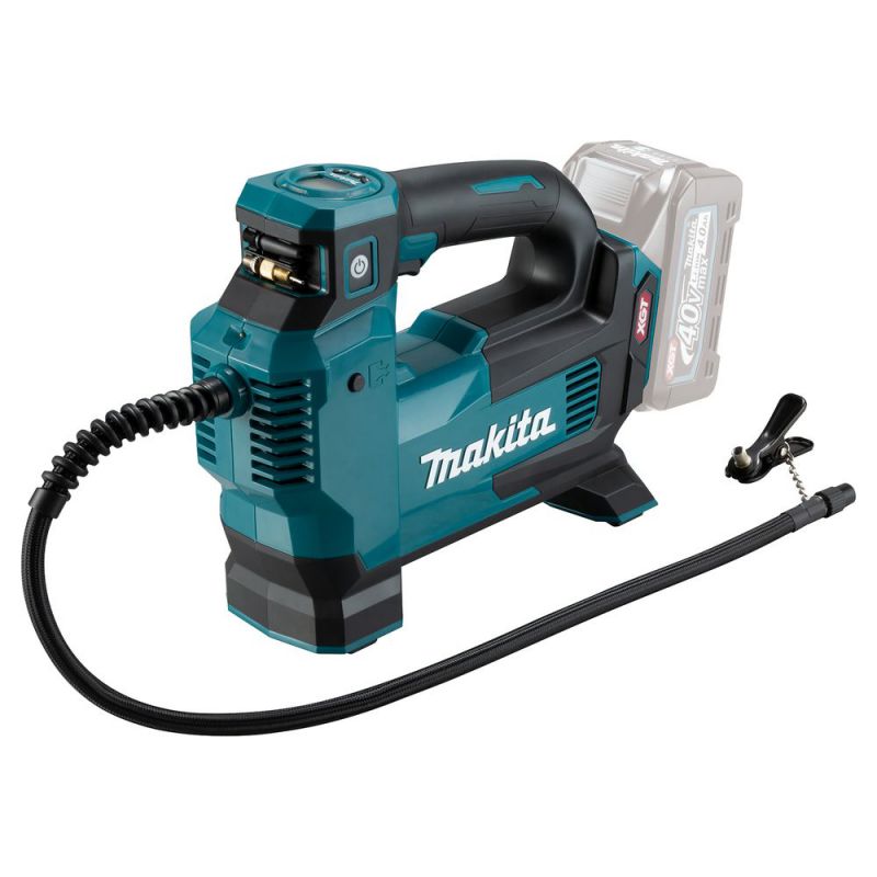 Sladdlös luftpump Makita MP001GZ; 40 V (utan batteri och laddare)
