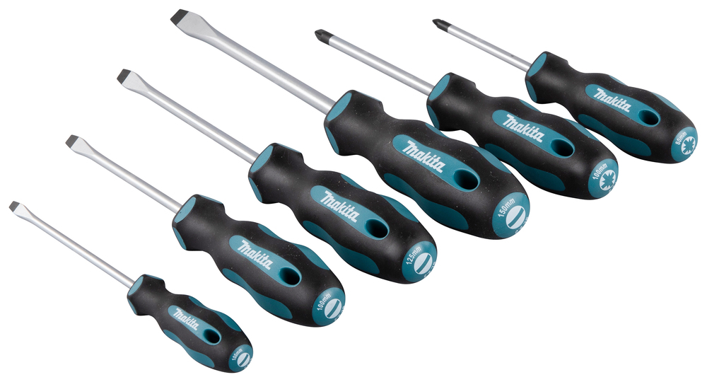 Skruvmejselsats Makita E-10512; 6 st.