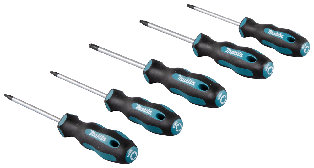 Skruvmejselsats Makita E-10534; 5 st.