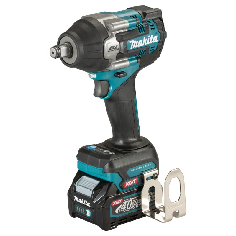 Slagmutterdragare Makita TW007GM201; 40 V; 2x4,0 Ah batt.