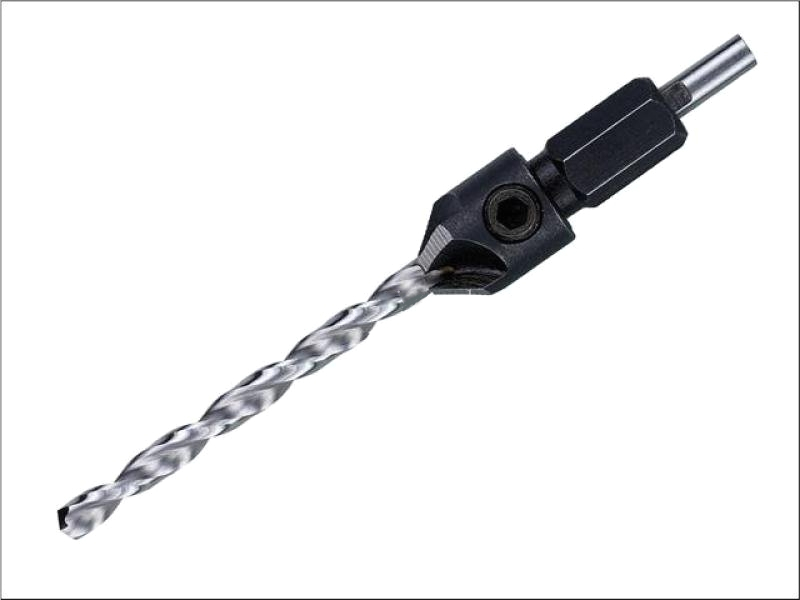 Träborr med försänkning Stanley STA62506; 4 mm