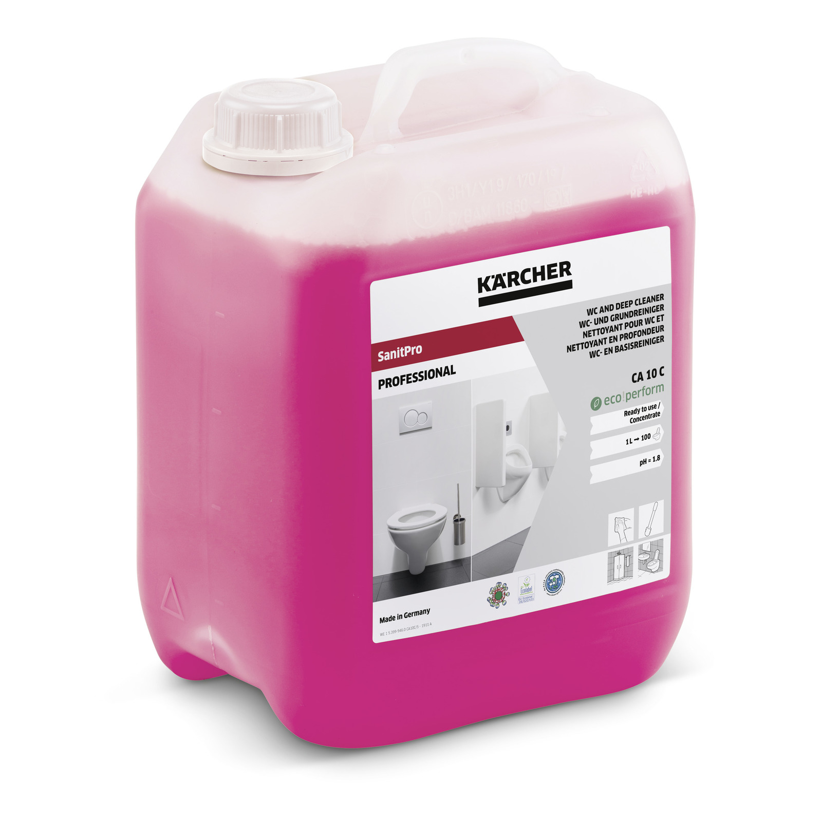 Rengöringsmedel Karcher SanitPro CA 10 C eco; 5 l
