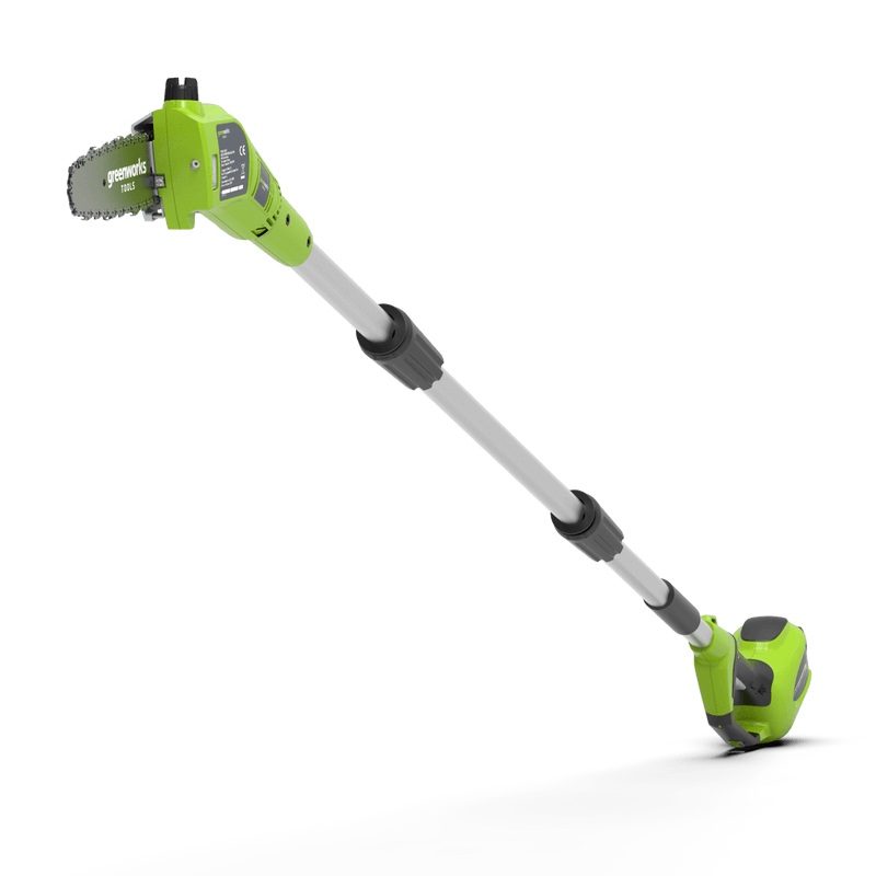 Stångsågstillsats Greenworks G24PS20; 24 V (utan batteri och laddare)