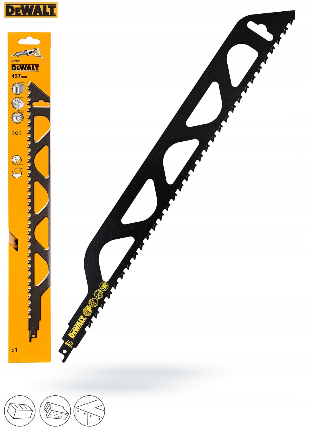 Tigersågsblad DeWalt DT2422; 457 mm