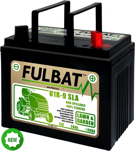 Batteri för åkgräsklippare  Fulbat U1R-9 SLA; 12 V; 28 Ah