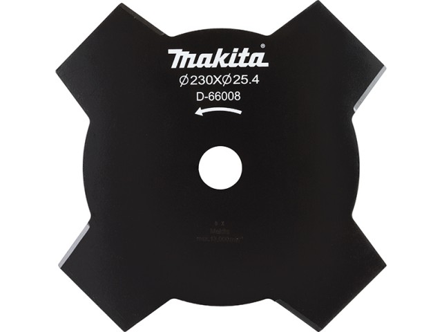 4-skärigt trimmerskär Makita; 230x25,4 mm; Z4; 1 st.