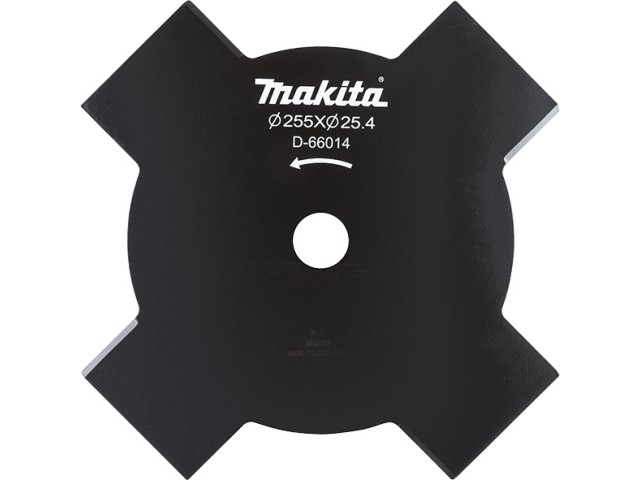 4-skärigt trimmerskär Makita; 255x25,4 mm; Z4