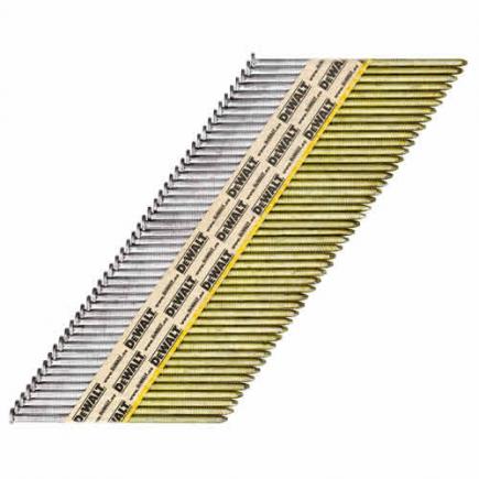 Spik DeWalt; 34°; 50x2,8 mm; 1200 st; galvaniserat