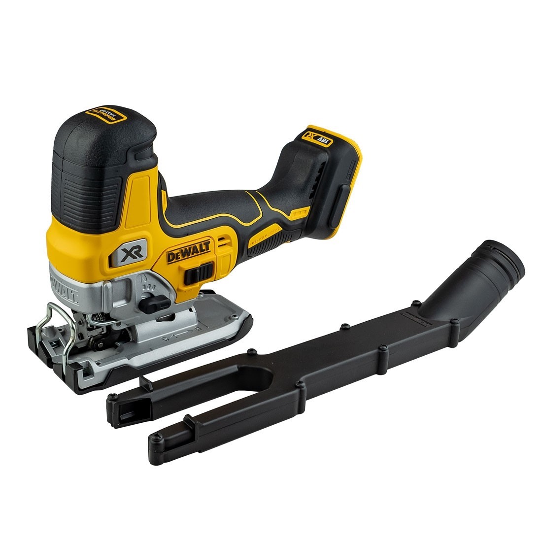 Batteridriven sticksåg DeWalt DCS335N-XJ; 18 V (utan batteri och laddare)