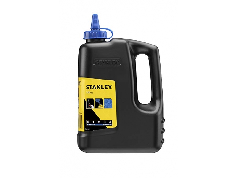 Märkkrita för påfyllning av snörslå / måtband Stanley; 1100 g; blå