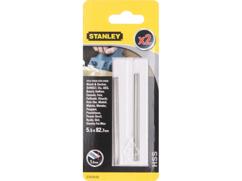 Reservblad Stanley; 82 mm; 2 st.