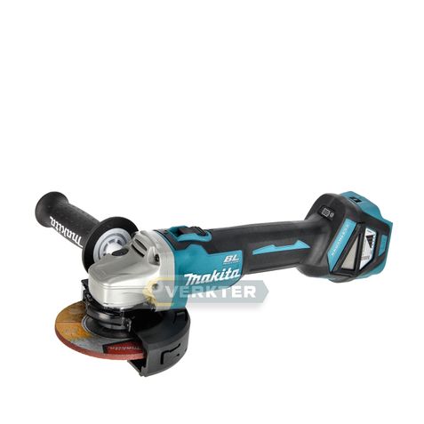 Vinkelslip Makita DGA511Z; 18 V; 125 mm; (utan batteri och laddare)