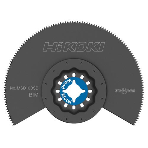 Halvrund segmentsågklinga Hikoki Starlock MSD100SB