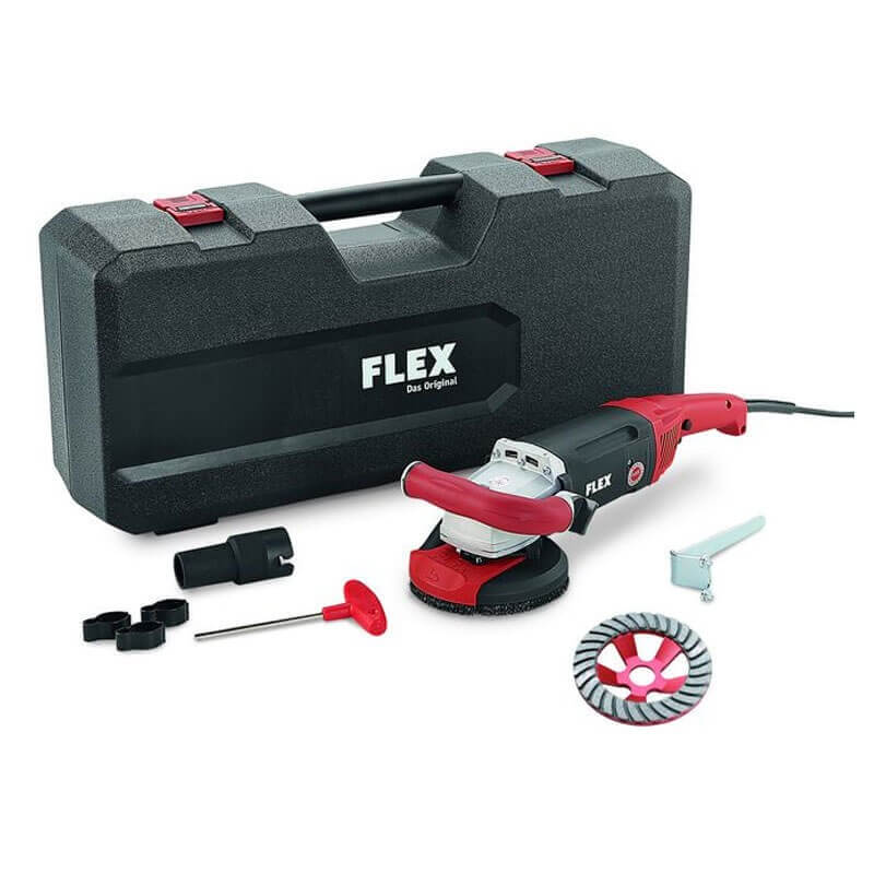 Betongslip Flex LD 18-7 125R kit; + Väska