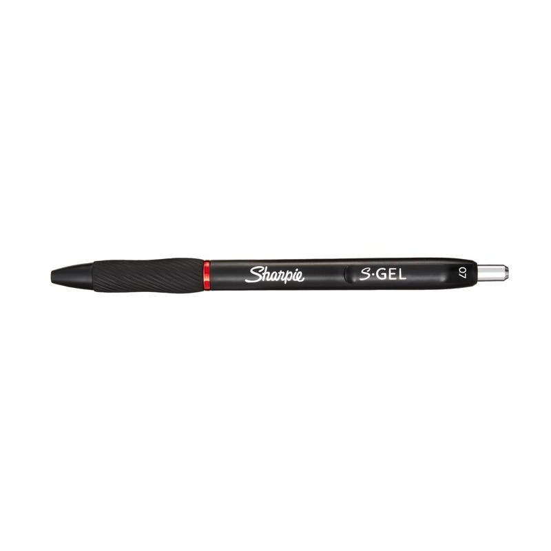 Märkpenna Sharpie S Gel; röd