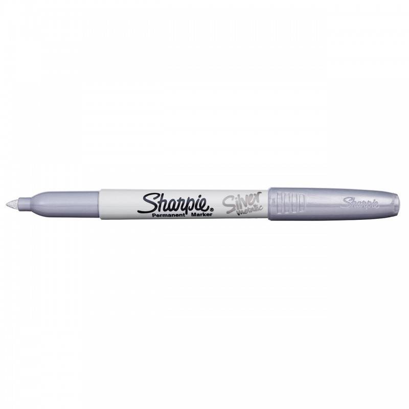 Märkpenna Sharpie Metalic Fine; silver